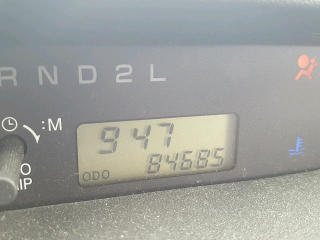 JTLKT324464069894 - 2006 TOYOTA SCION XB WHITE photo 8