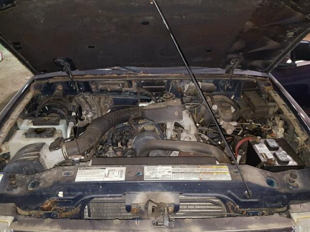 1FTYR10C8XPB95419 - 1999 FORD RANGER BLUE photo 7