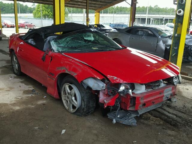 2G1FP32G1X2122286 - 1999 CHEVROLET CAMARO Z28 RED photo 1