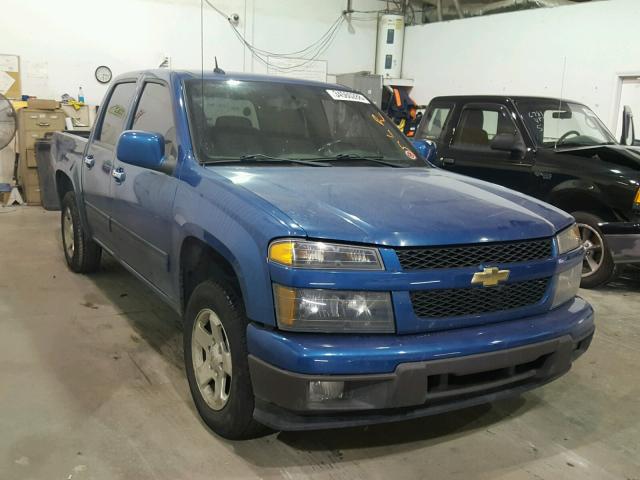 1GCDSCF91C8141880 - 2012 CHEVROLET COLORADO L BLUE photo 1