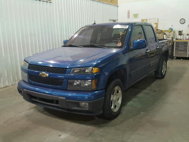 1GCDSCF91C8141880 - 2012 CHEVROLET COLORADO L BLUE photo 2