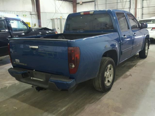 1GCDSCF91C8141880 - 2012 CHEVROLET COLORADO L BLUE photo 4