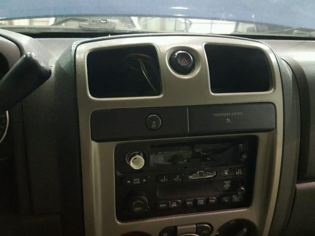 1GCDSCF91C8141880 - 2012 CHEVROLET COLORADO L BLUE photo 9