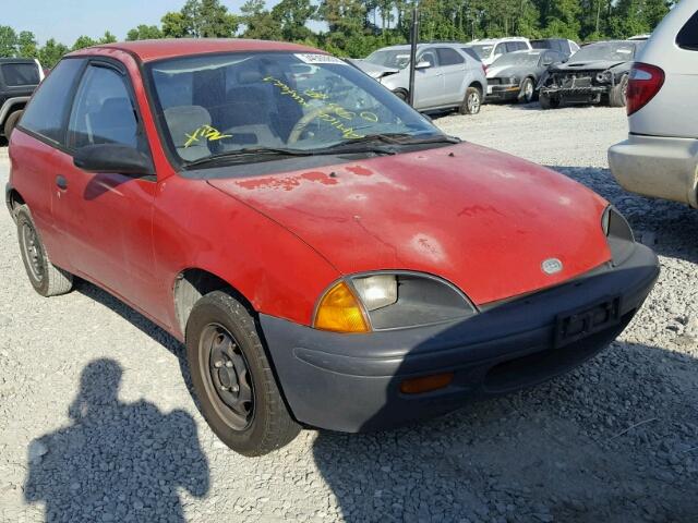 2C1MR2264V6759010 - 1997 GEO METRO RED photo 1