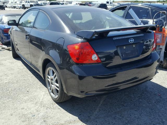 JTKDE167470166702 - 2007 SCION TC BLACK photo 3