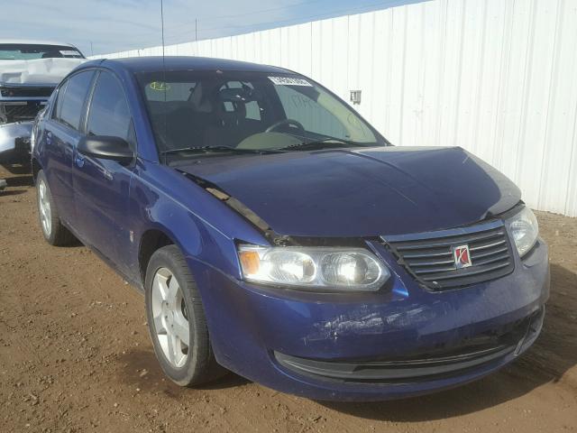 1G8AZ55F76Z198756 - 2006 SATURN ION LEVEL BLUE photo 1