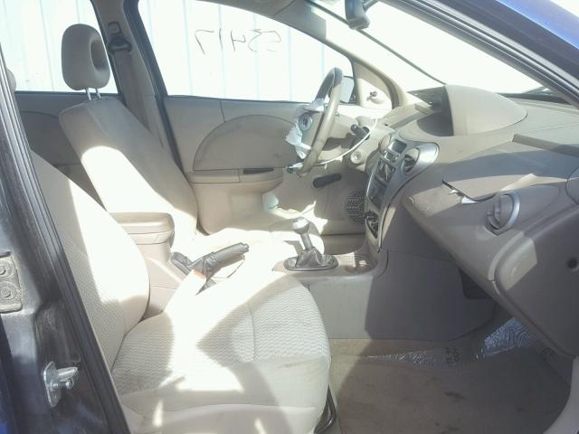 1G8AZ55F76Z198756 - 2006 SATURN ION LEVEL BLUE photo 5
