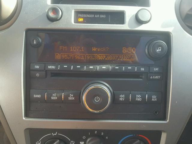 1G8AZ55F76Z198756 - 2006 SATURN ION LEVEL BLUE photo 9