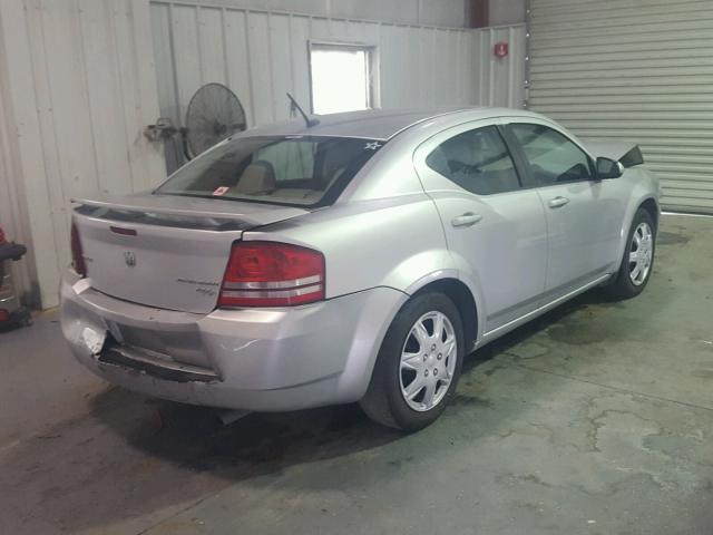 1B3CC5FB9AN220897 - 2010 DODGE AVENGER R/ SILVER photo 4