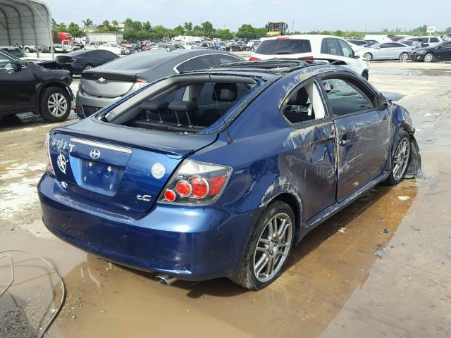 JTKDE167X90292453 - 2009 TOYOTA SCION TC 蓝色 照片 4