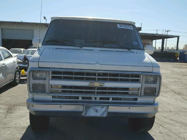 1GAGG35K6L7137471 - 1990 CHEVROLET G30 WHITE photo 10