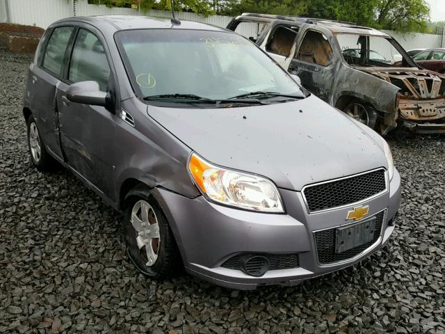 KL1TD66E69B633537 - 2009 CHEVROLET AVEO LS 银色 照片 1