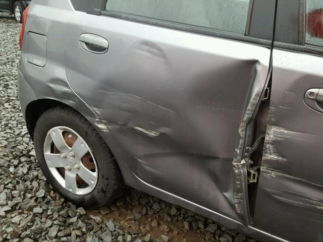 KL1TD66E69B633537 - 2009 CHEVROLET AVEO LS 银色 照片 10