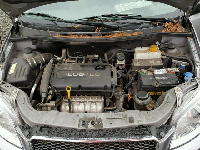 KL1TD66E69B633537 - 2009 CHEVROLET AVEO LS 银色 照片 7