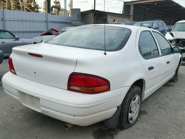 1B3EJ46X4VN569704 - 1997 DODGE STRATUS WHITE photo 4