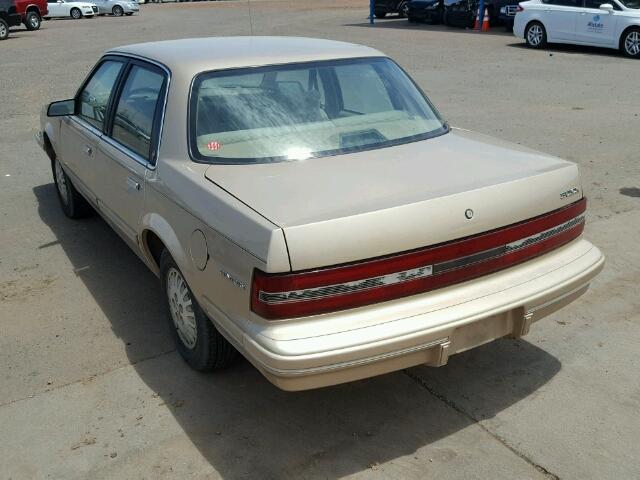 1G4AG55M0R6455350 - 1994 BUICK CENTURY SP TAN photo 3