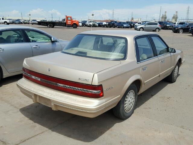 1G4AG55M0R6455350 - 1994 BUICK CENTURY SP TAN photo 4