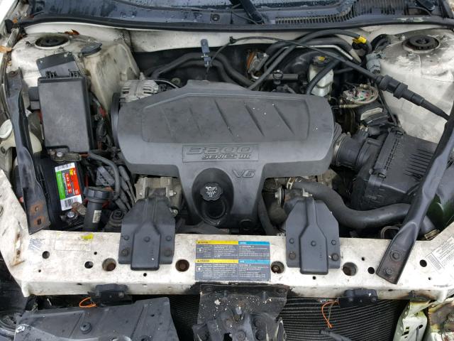 2G2WP582X61277331 - 2006 PONTIAC GRAND PRIX WHITE photo 7