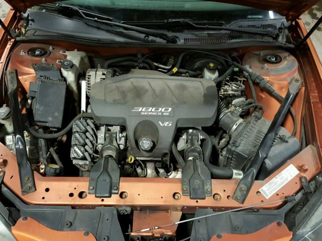 2G2WP522241246970 - 2004 PONTIAC GRAND PRIX ORANGE photo 7