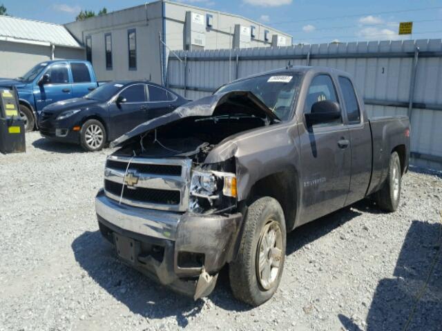 1GCEK19J18E180198 - 2008 CHEVROLET SILVERADO BROWN photo 2