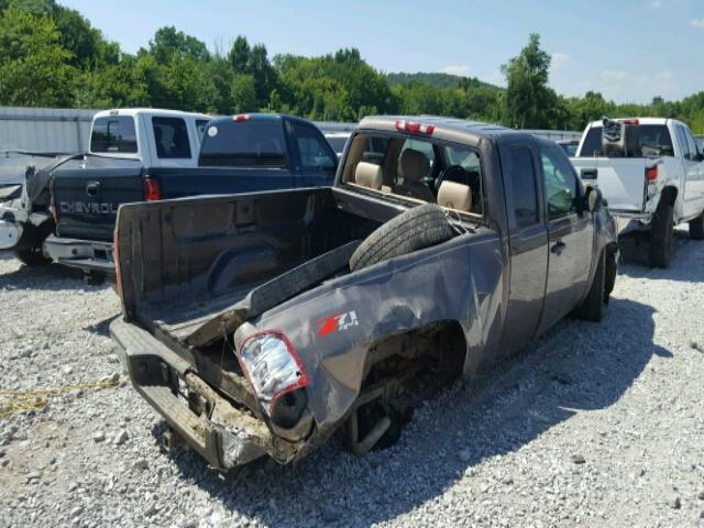 1GCEK19J18E180198 - 2008 CHEVROLET SILVERADO BROWN photo 4