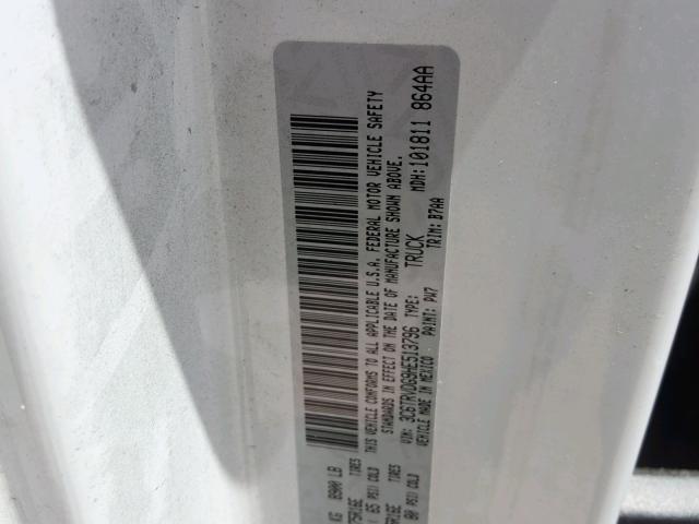 3C6TRVDG9HE513796 - 2017 RAM PROMASTER 白色 照片 10