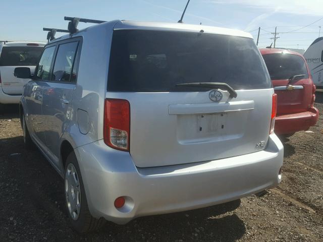 JTLZE4FE3B1121240 - 2011 TOYOTA SCION XB ვერცხლისფერი ფოტო 3