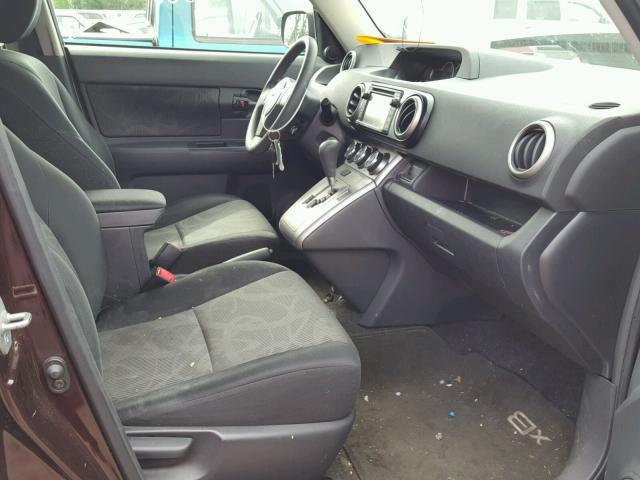 JTLZE4FE9DJ041444 - 2013 TOYOTA SCION XB წითელი ფოტო 5