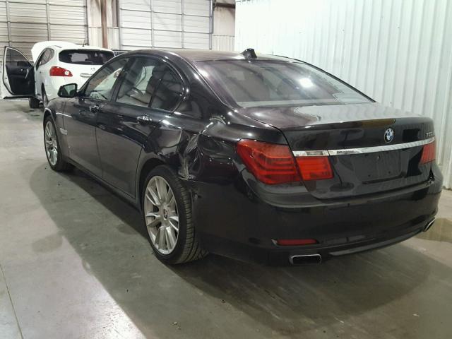 WBAKC6C53AC393807 - 2010 BMW 750 I BLACK photo 3