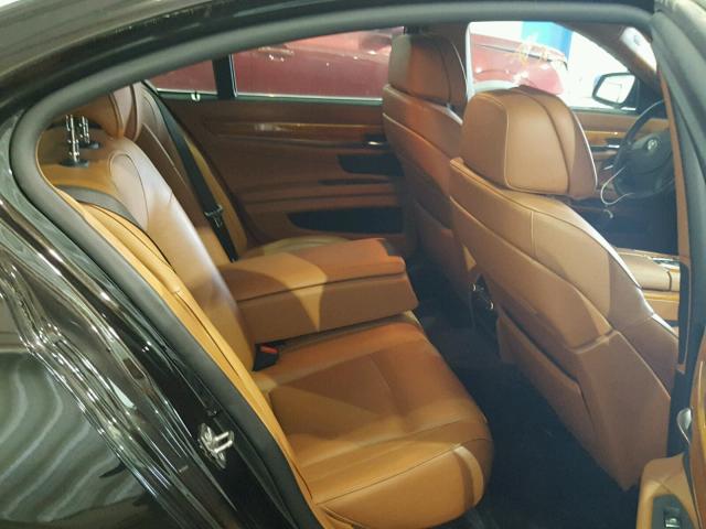 WBAKC6C53AC393807 - 2010 BMW 750 I BLACK photo 6