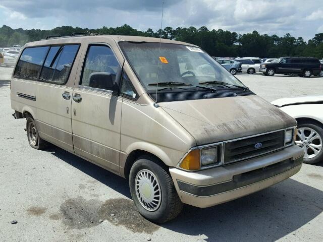 1FMDA31U9MZA40222 - 1991 FORD AEROSTAR BROWN photo 1