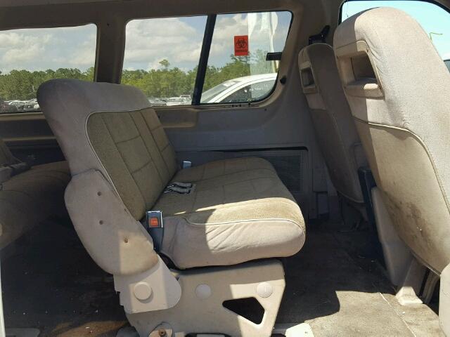 1FMDA31U9MZA40222 - 1991 FORD AEROSTAR BROWN photo 6