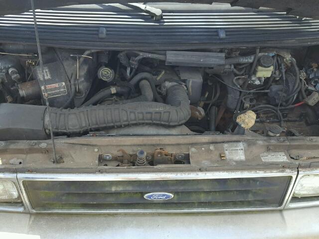 1FMDA31U9MZA40222 - 1991 FORD AEROSTAR BROWN photo 7