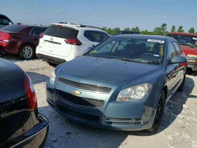 1G1ZH57B99F150728 - 2009 CHEVROLET MALIBU 1LT 绿色 照片 2
