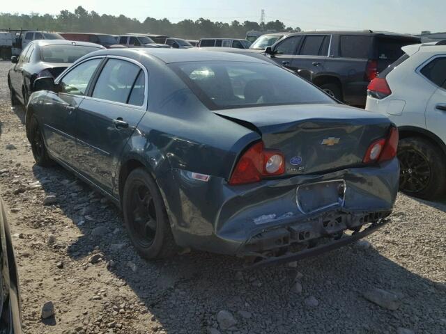 1G1ZH57B99F150728 - 2009 CHEVROLET MALIBU 1LT 绿色 照片 3