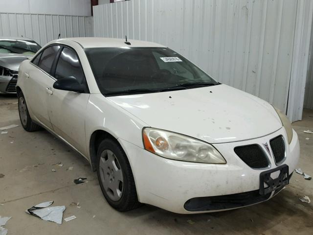 1G2ZF57B884297991 - 2008 PONTIAC G6 VALUE L WHITE photo 1