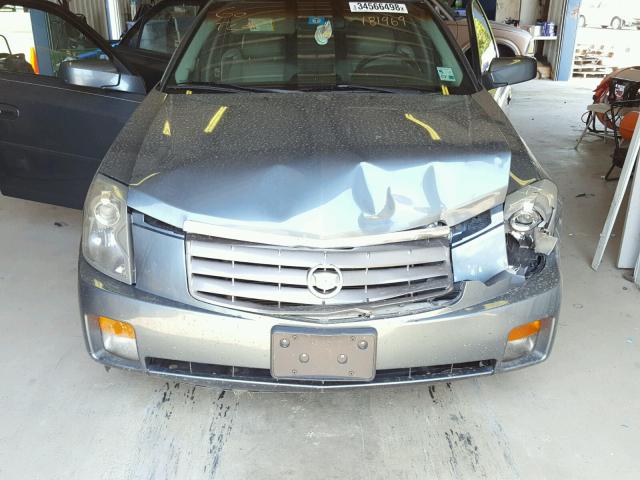 1G6DM57T060181969 - 2006 CADILLAC CTS BLUE photo 7