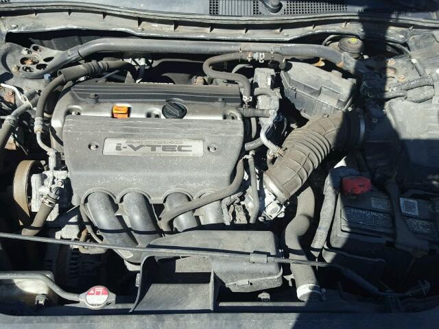 1HGCS12809A023917 - 2009 HONDA ACCORD EXL BLACK photo 7