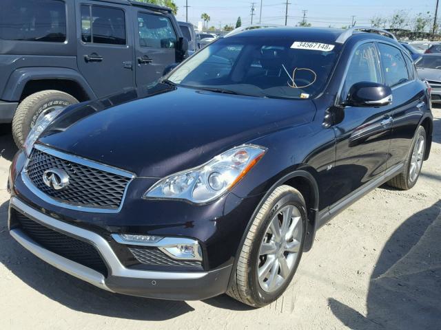 JN1BJ0RP2GM234698 - 2016 INFINITI QX50 BLACK photo 2