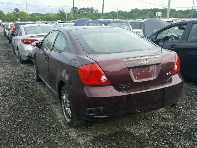 JTKDE167370179666 - 2007 TOYOTA SCION TC 紫色 照片 3