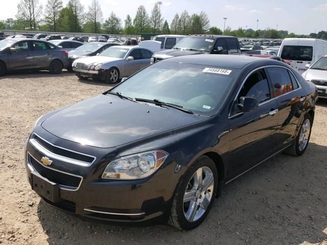 1G1ZF5E78CF214513 - 2012 CHEVROLET MALIBU 3LT შავი ფოტო 2