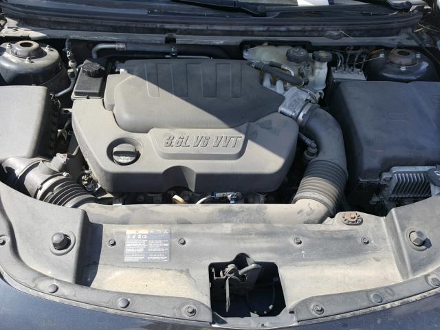 1G1ZF5E78CF214513 - 2012 CHEVROLET MALIBU 3LT შავი ფოტო 7