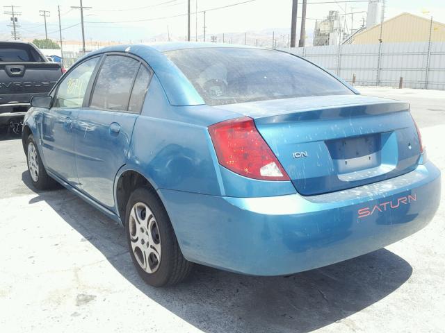 1G8AJ52F85Z134638 - 2005 SATURN ION LEVEL GREEN photo 3