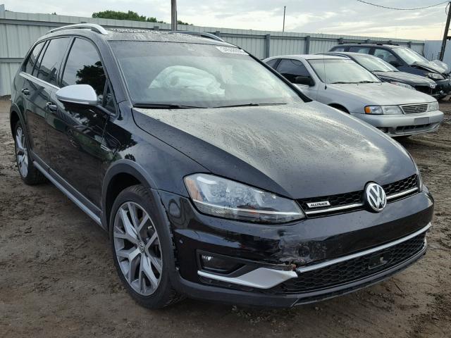 3VWH17AU7HM508014 - 2017 VOLKSWAGEN GOLF ALLTR BLACK photo 1