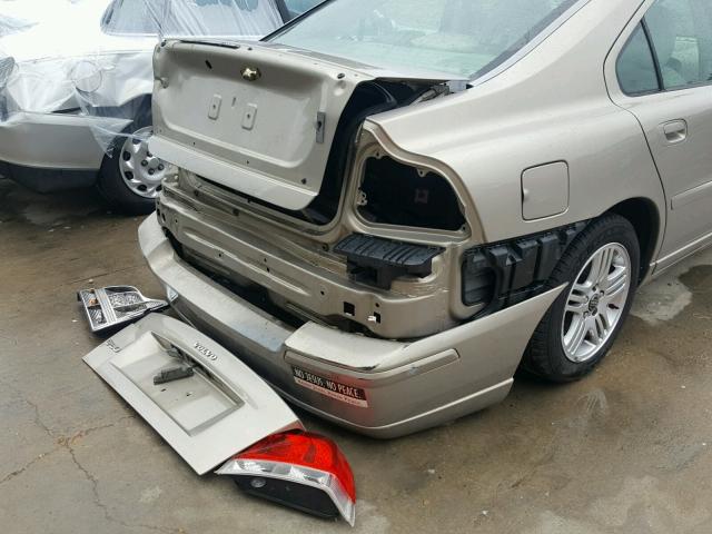 YV1RS612152475716 - 2005 VOLVO S60 أسمر صورة 9
