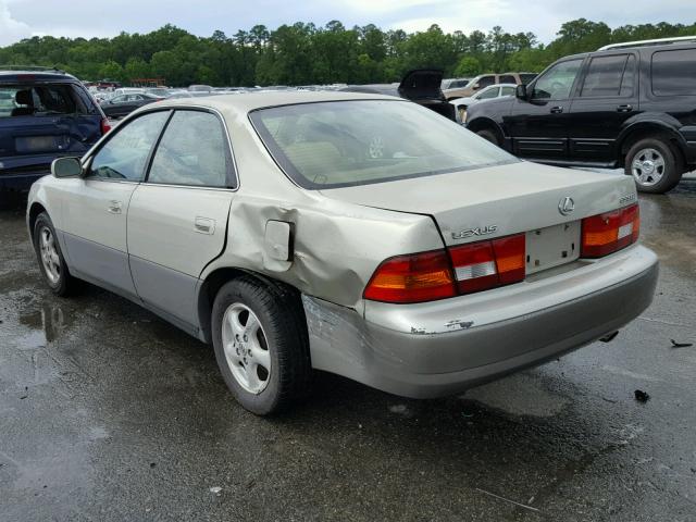 JT8BF22G0V0028349 - 1997 LEXUS ES 300 BEIGE photo 3