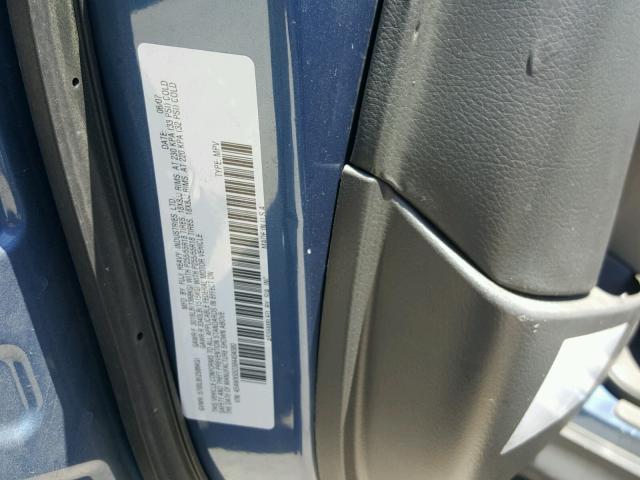 4S4WX93D384404080 - 2008 SUBARU TRIBECA LI 蓝色 照片 10