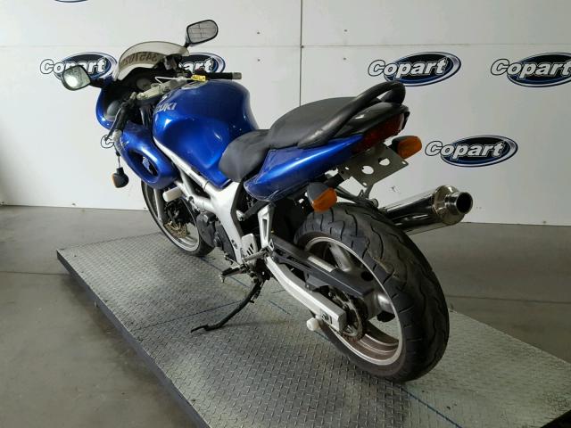 JS1VP52A412104172 - 2001 SUZUKI SV650 S BLUE photo 3