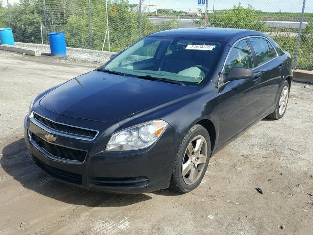 1G1ZB5E17BF276894 - 2011 CHEVROLET MALIBU LS BLUE photo 2