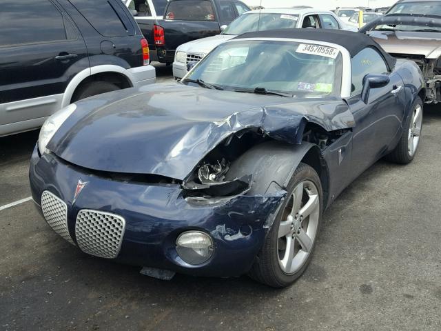 1G2MB33B16Y104442 - 2006 PONTIAC SOLSTICE BLUE photo 2